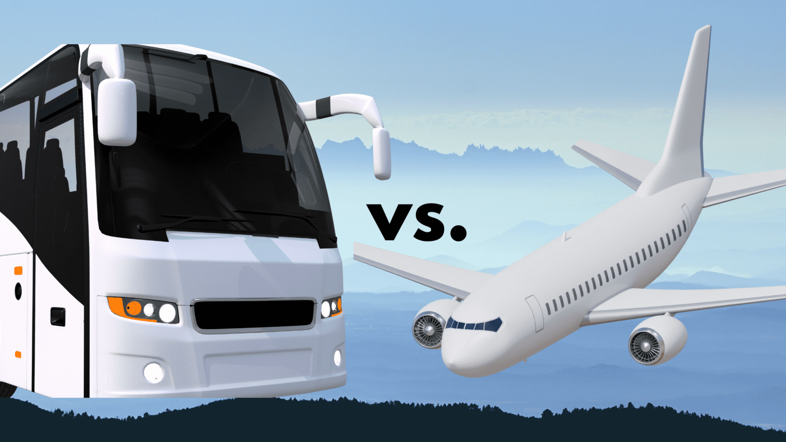 bus vs. plane